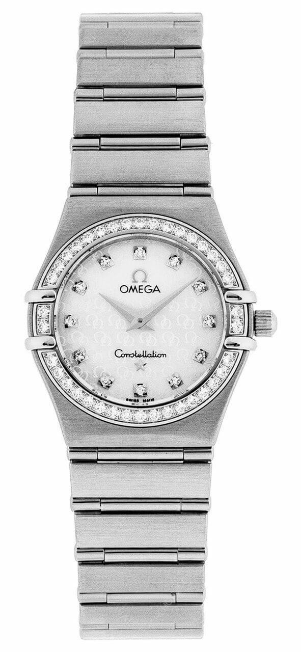 OMEGA Watches CONSTELLATION 25MM QUARTZ DIAMOND DIAL WOMEN'S WATCH 1458.75.00/14587500 - Click Image to Close